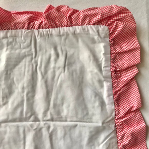 Vintage Britannica Home Fashions Ladybug Standard Pillow Sham Quilted 26" X 20" - Picture 14 of 16